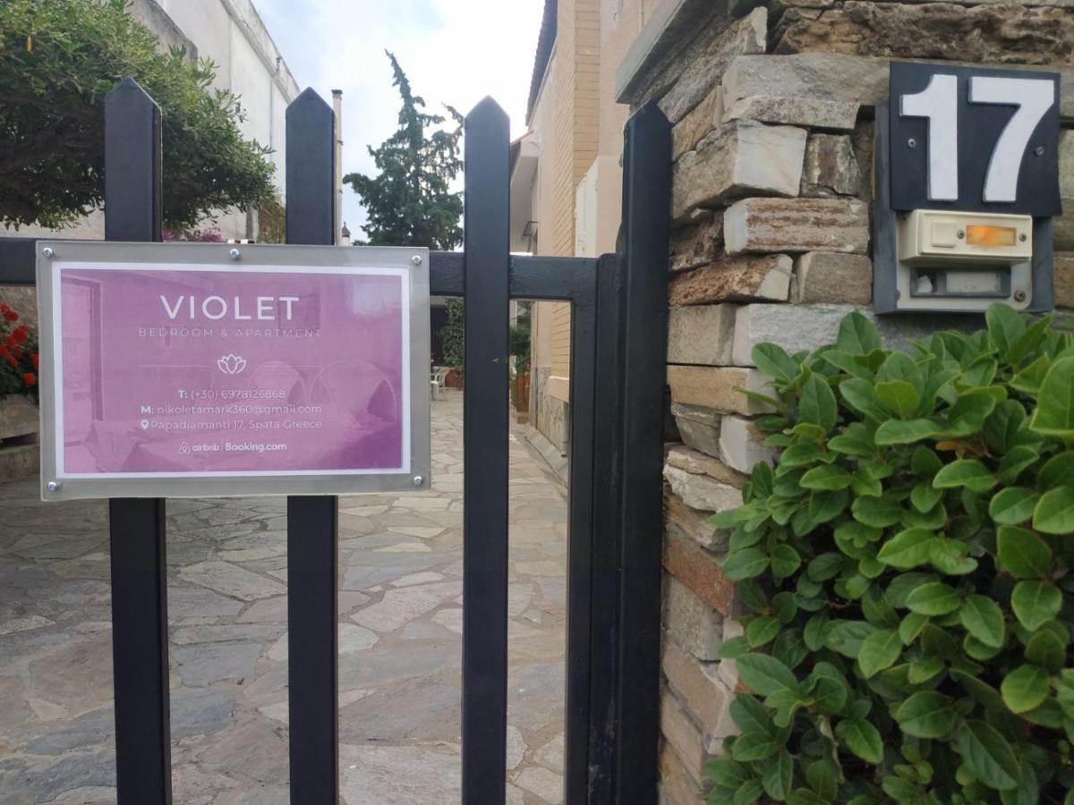 Violet Bedroom And Apartment Spáta Zewnętrze zdjęcie